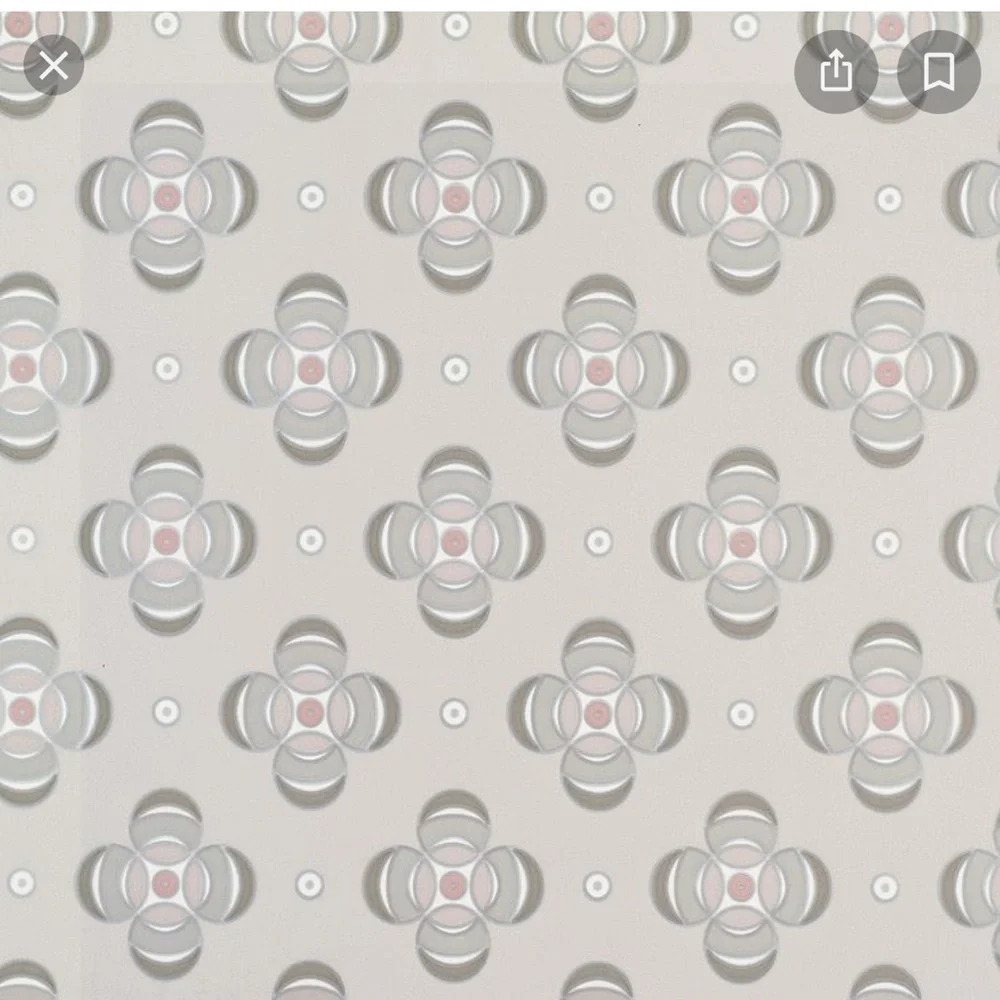 Serena & Lily Peridot wallpaper gray circles